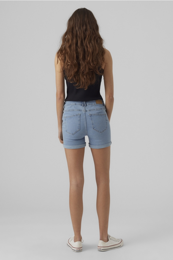 VMLUNA MR FOLD SHORTS MIX GA NOOS 10279489 Light Blue Denim